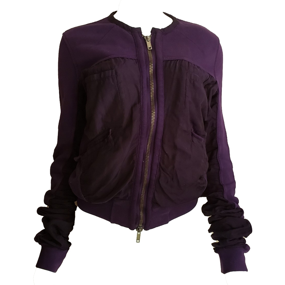 ❌SOLD❌Haider Ackerman Eggplant Purple Perth Bomber